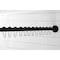 Kingston Brass SRK600 72-Inch Adjustable Shower Curtain Rod with Rings, Matte Black SRK600 - alternate 2